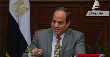 السيسى يضع النقاط على الحروف.. الرئيس لممثلى الشعب: مصر لم تعط ذرة رمل للسعودية.. ولم نتداول الموضوع لعدم إيذاء الرأى العام.. وملتزمون بعدم المساس بحقوق الآخرين.. ويؤكد: أهل الشر يتآمرون ضد الوطن